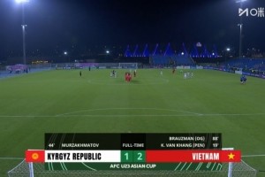 出线在望！越南U23第88分钟绝杀，U23亚洲杯2连胜小组头名领跑！